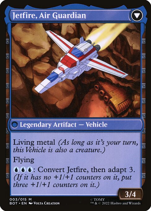 Jetfire, Ingenious Scientist // Jetfire, Air Guardian - FOIL