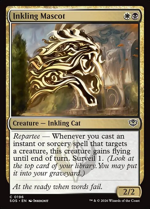 Inkling Mascot - FOIL