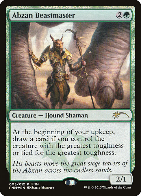 Abzan Beastmaster - FOIL