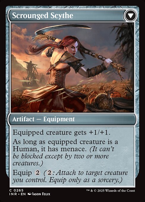Harvest Hand // Scrounged Scythe - FOIL