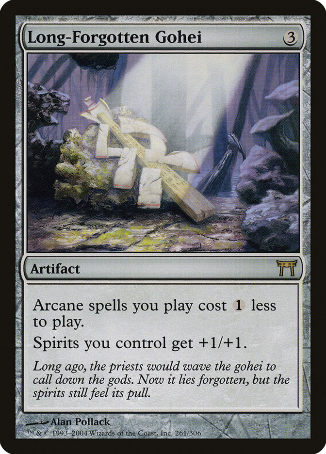 This Is An Image Of The Magic The Gathering Card Long-Forgotten Gohei From The Set Modern Masters 2015 - Designed By Artist Alan Pollack