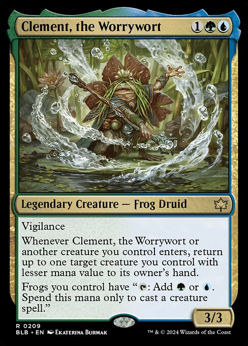 Clement, the Worrywort - FOIL