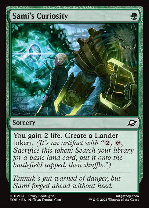 Sami's Curiosity - FOIL