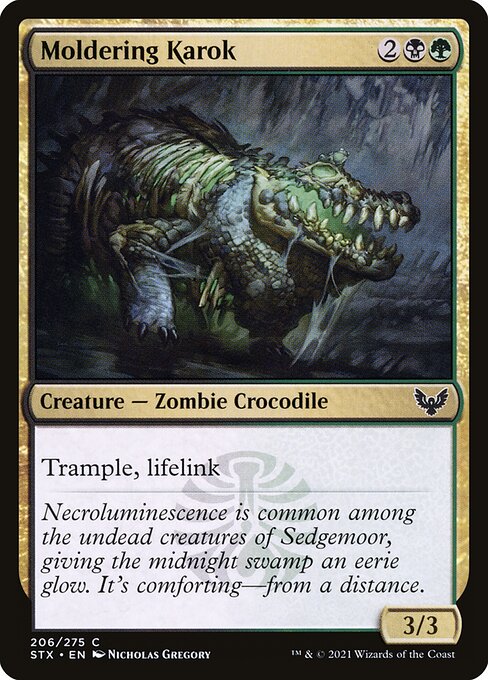 Moldering Karok - FOIL