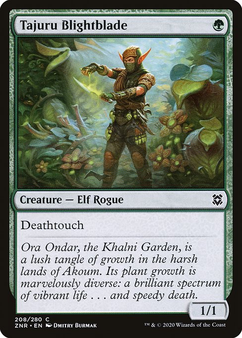 Tajuru Blightblade - FOIL