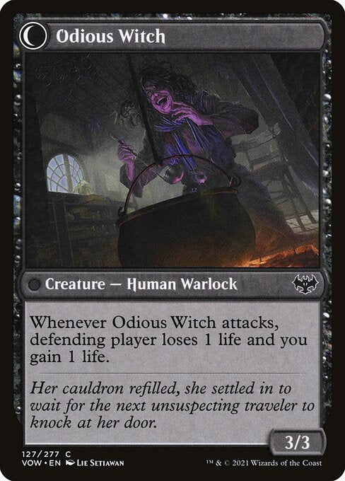 Ragged Recluse // Odious Witch