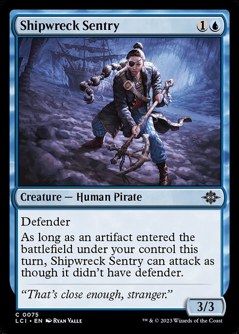 Shipwreck Sentry - FOIL