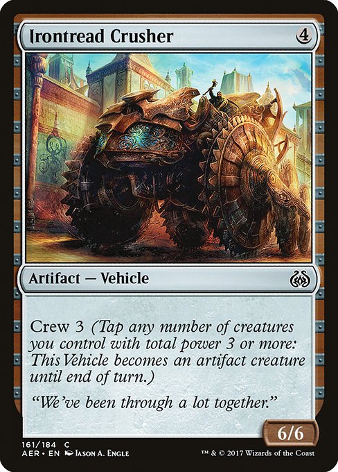 Irontread Crusher - FOIL