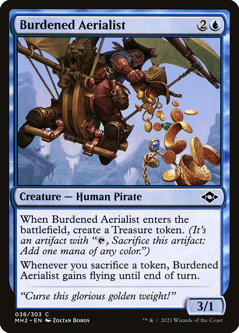 Burdened Aerialist - FOIL