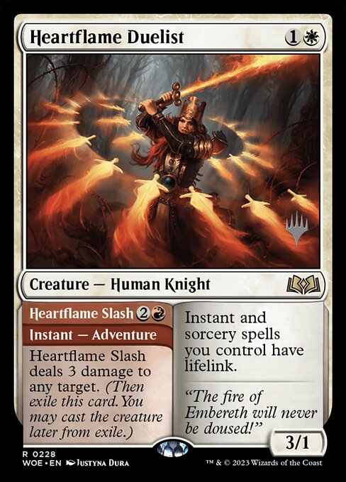 Heartflame Duelist // Heartflame Slash - FOIL