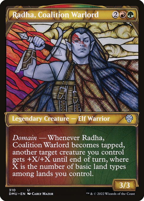 Radha, Coalition Warlord - FOIL