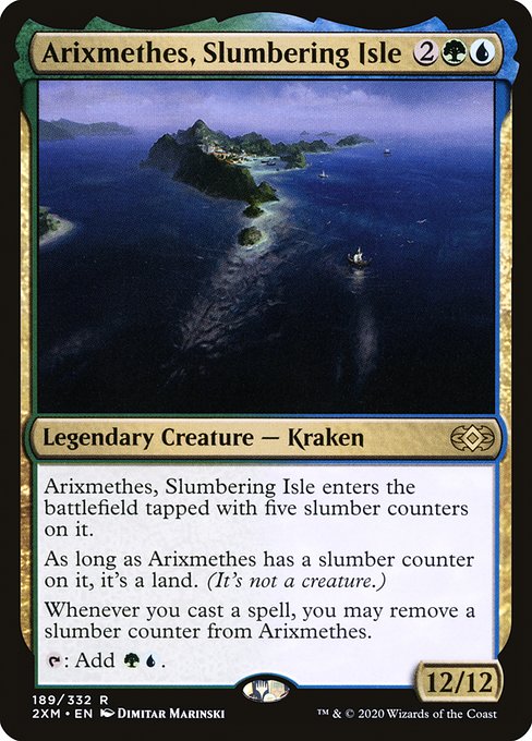 Arixmethes, Slumbering Isle - FOIL
