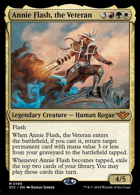 Annie Flash, the Veteran - FOIL