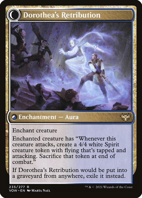 Dorothea, Vengeful Victim // Dorothea's Retribution - FOIL
