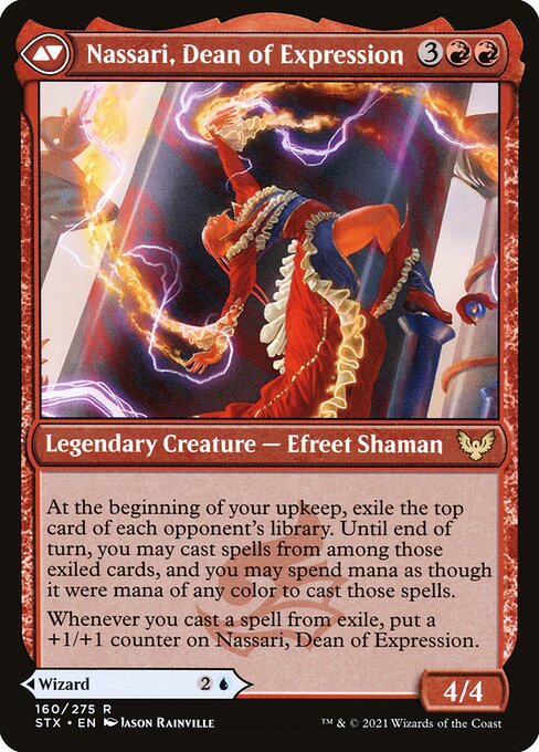 Uvilda, Dean of Perfection // Nassari, Dean of Expression - FOIL