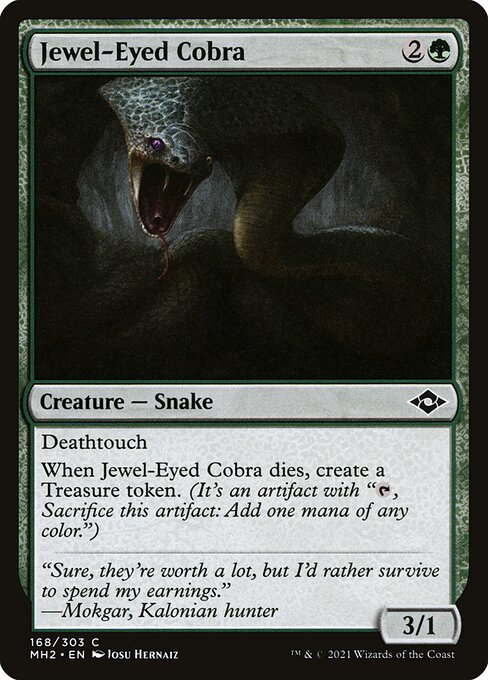 Jewel-Eyed Cobra - FOIL