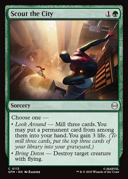 Scout the City - FOIL