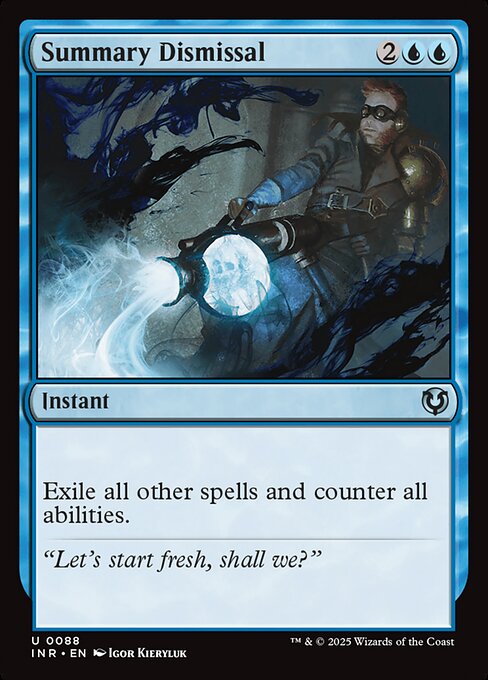 Summary Dismissal - FOIL