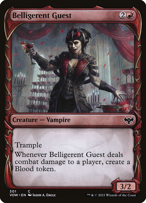 Belligerent Guest - FOIL