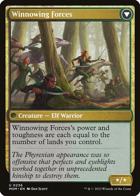 Invasion of Lorwyn // Winnowing Forces - FOIL