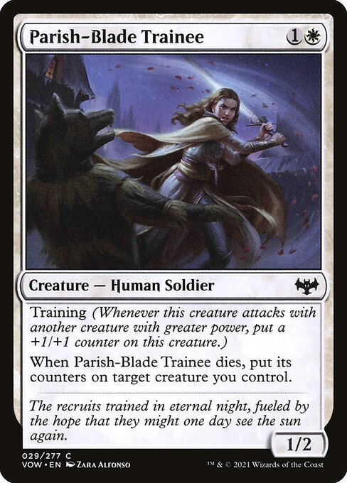 Parish-Blade Trainee - FOIL