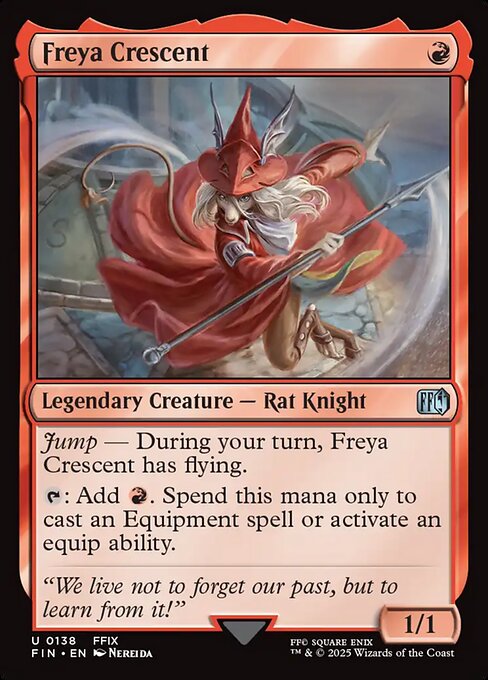 Freya Crescent - FOIL