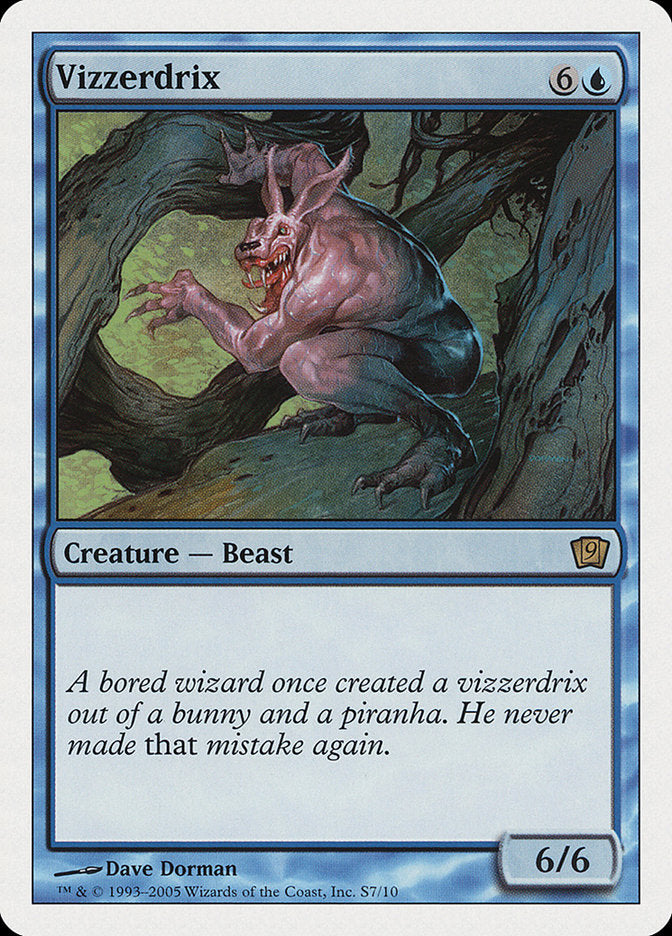 This Is An Image Of The Magic The Gathering Card Vizzerdrix From The Set Ninth Edition - Designed By Artist Dave Dorman