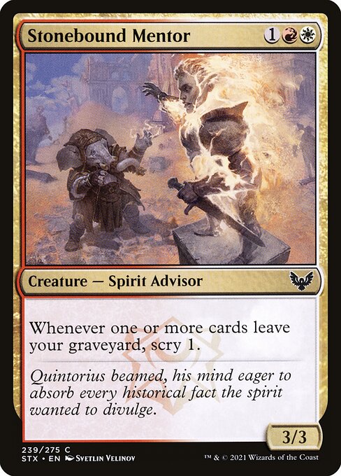 Stonebound Mentor - FOIL
