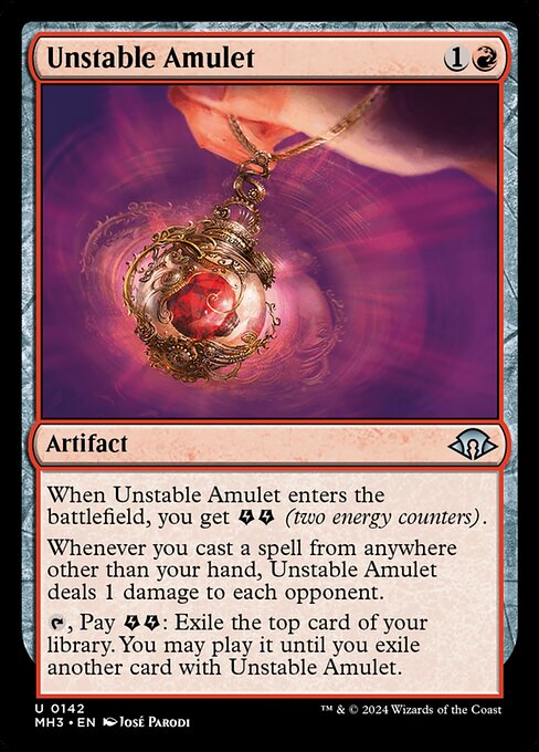 Unstable Amulet - FOIL