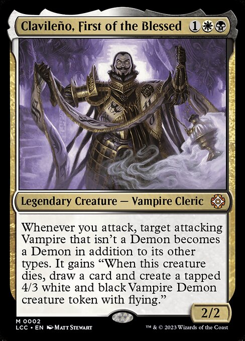 Clavileño, First of the Blessed - FOIL