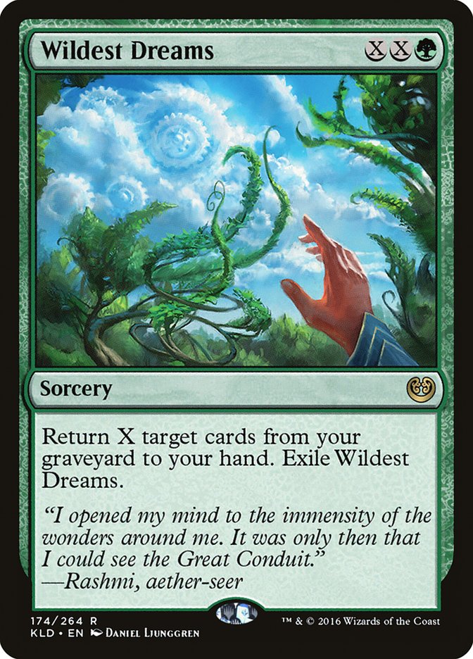 This Is An Image Of The Magic The Gathering Card Wildest Dreams From The Set Kaladesh - Designed By Artist Daniel Ljunggren