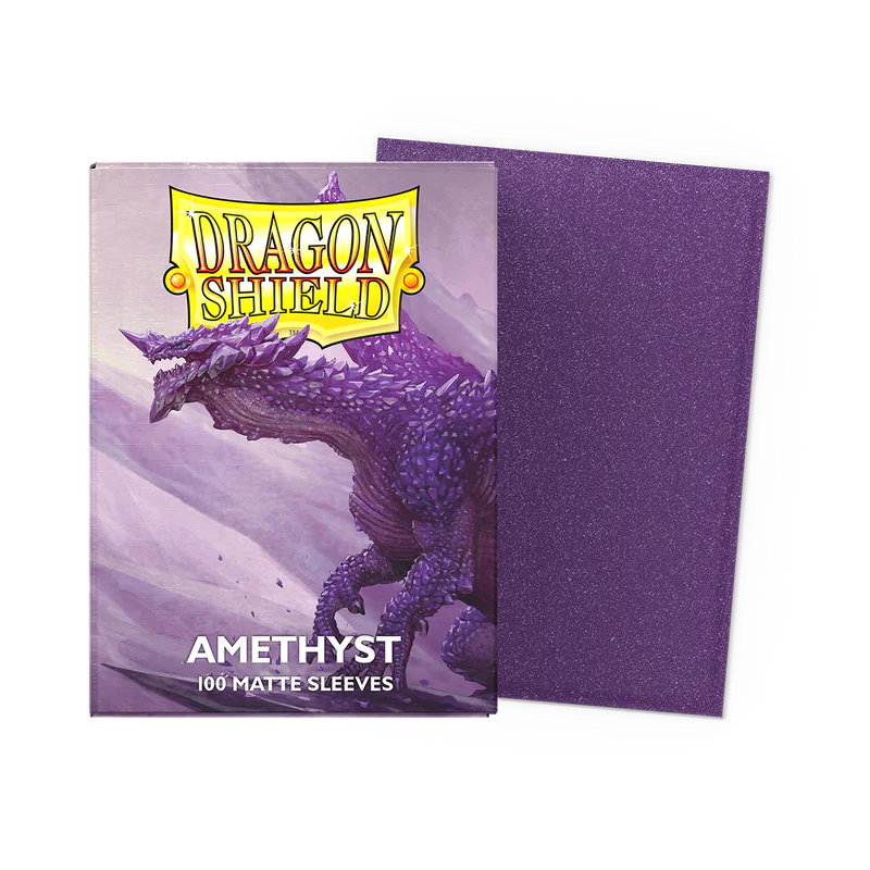 Matte Amethyst - Dragonshield - 100 Standard Size Sleeves
