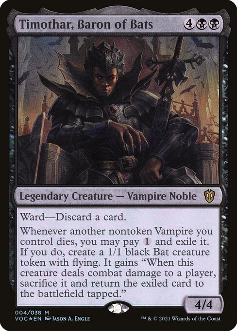 Timothar, Baron of Bats - FOIL
