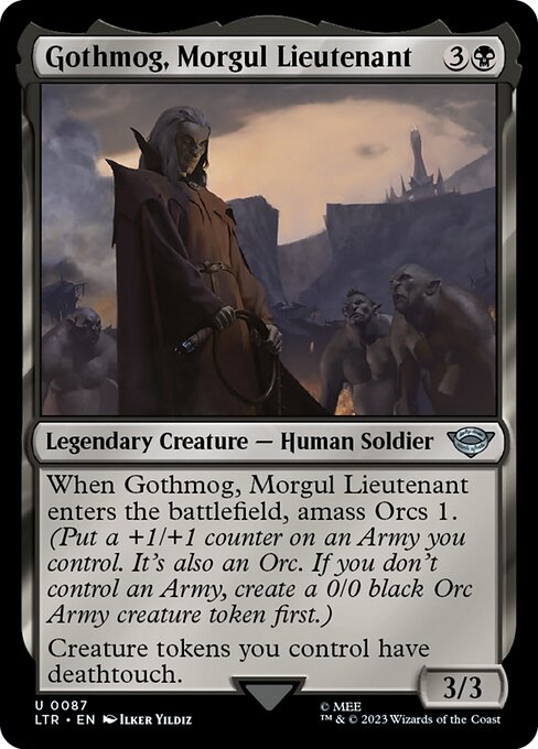 Gothmog, Morgul Lieutenant - FOIL