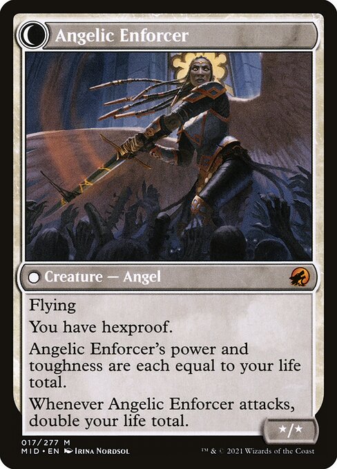 Enduring Angel // Angelic Enforcer - FOIL