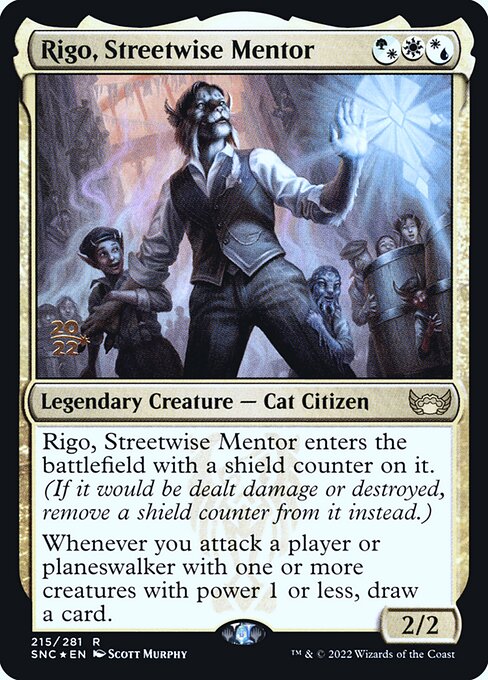 Rigo, Streetwise Mentor - FOIL