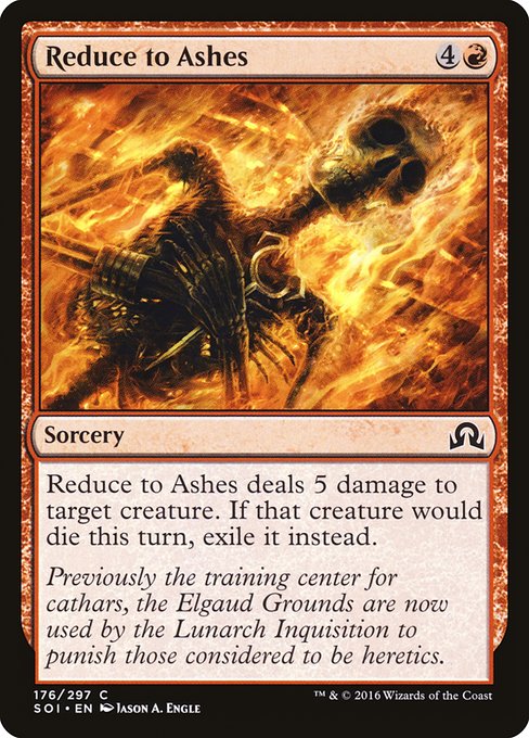 Reduce to Ashes - FOIL