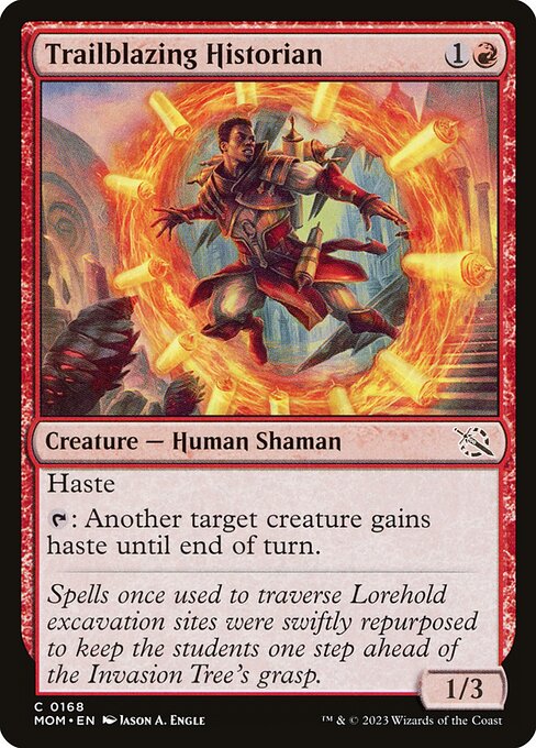 Trailblazing Historian - FOIL