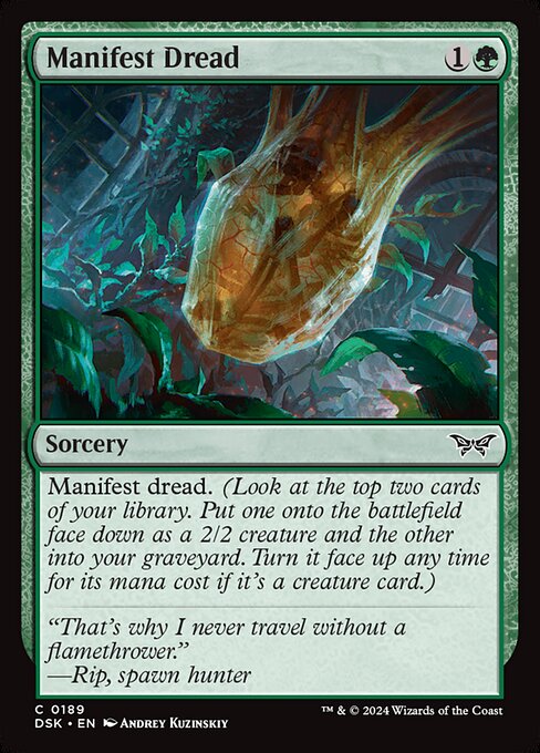 Manifest Dread - FOIL