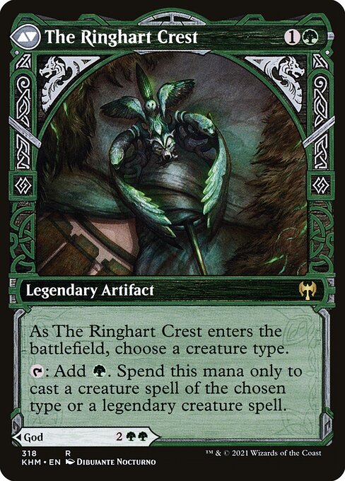 Kolvori, God of Kinship // The Ringhart Crest - FOIL