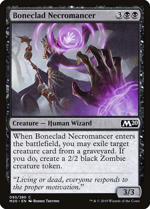 Boneclad Necromancer - FOIL