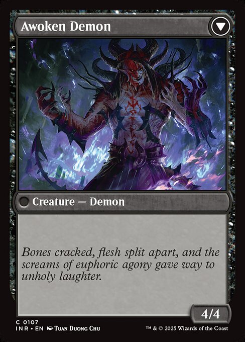 Ecstatic Awakener // Awoken Demon - FOIL
