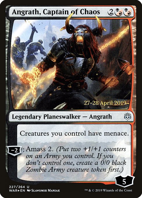 Angrath, Captain of Chaos - FOIL