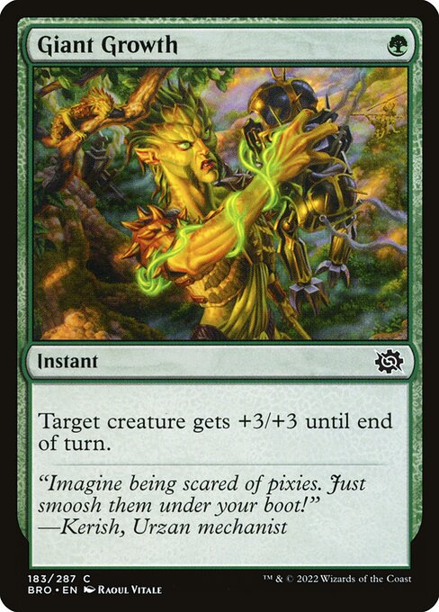 Giant Growth - FOIL