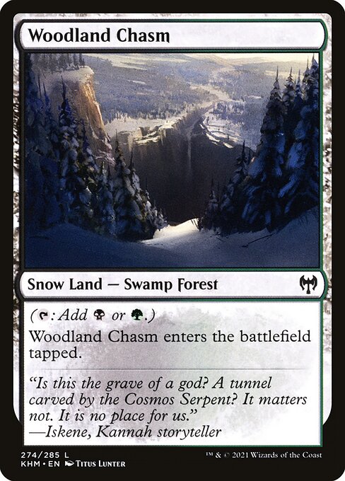 Woodland Chasm - FOIL