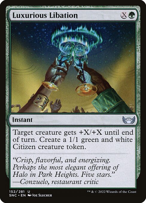 Luxurious Libation - FOIL