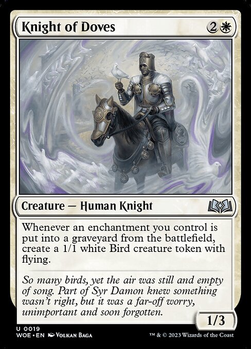Knight of Doves - FOIL