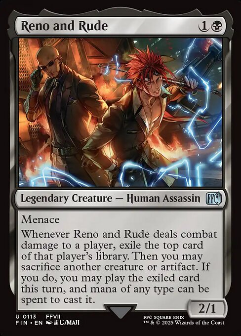 Reno and Rude - FOIL