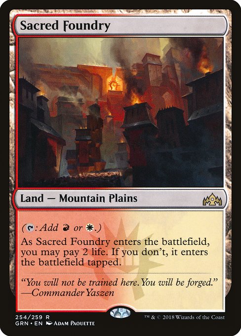 Sacred Foundry - FOIL