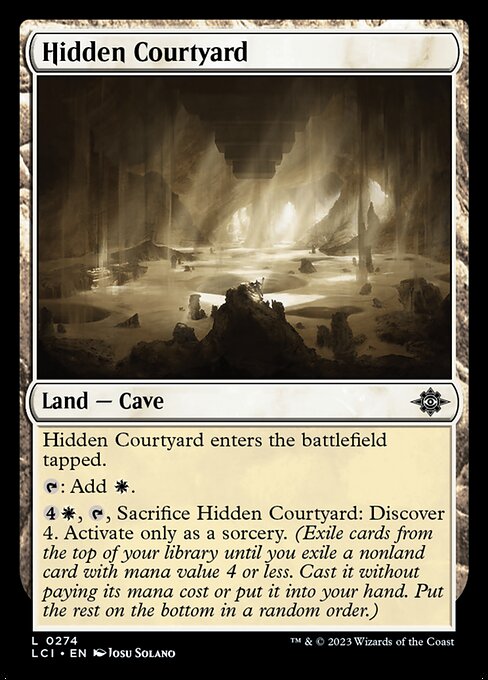 Hidden Courtyard - FOIL